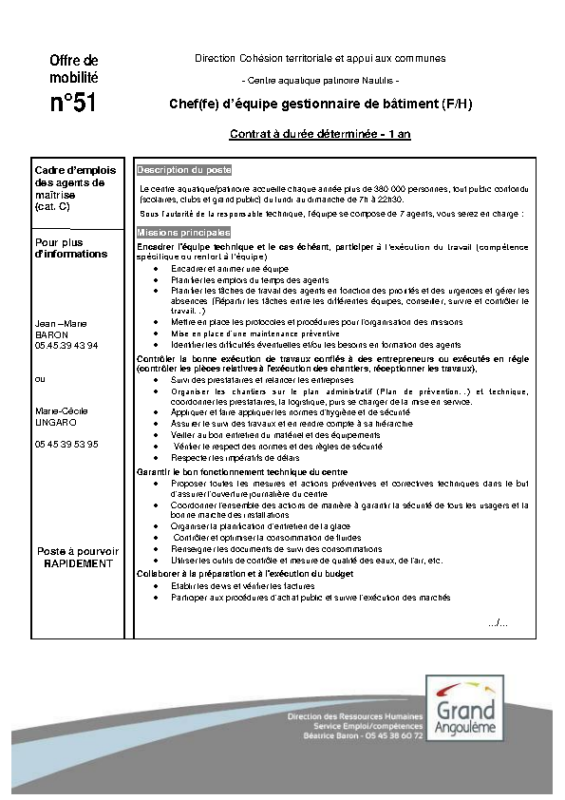 51 – Offres de mobilité Interne2