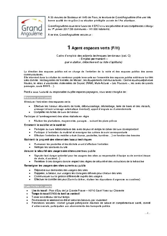 05- Appel à  candidature agent des espaces verts 05- Appel à  candidature agent des espaces verts